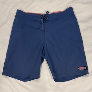 Vineyard Vines Mens Board Shorts Blue Swim Trunks 32 Beach Swim Vacation